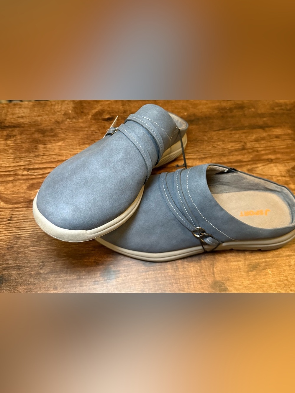 Women's Slip-On Clogs Mule in Slate Blue by JSport
